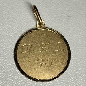 Vintage 14k Yellow Gold Pendant